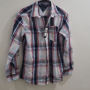 Boys botton up long sleeve